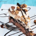 Chocolate and Peanut Butter Ice Cream Cake Recipe
