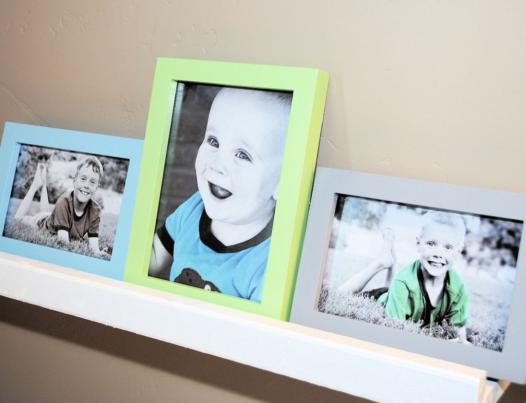 Easy ledge shelves