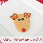 Kids Reindeer Christmas Cookies