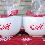 Monogrammed Hot Chocolate Mugs