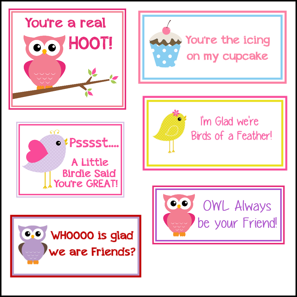 60 Free Valentine s Day Class Card Printables For Children
