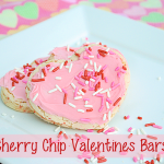 Quick and Easy Cherry Chip Valentine Bars