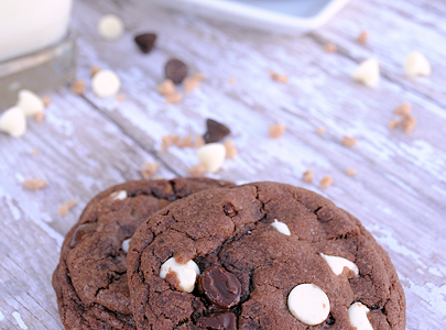 White Chip & Chocolate Toffee Cookie Recipe