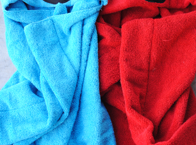 Cookie Monster & Elmo Hooded Towel