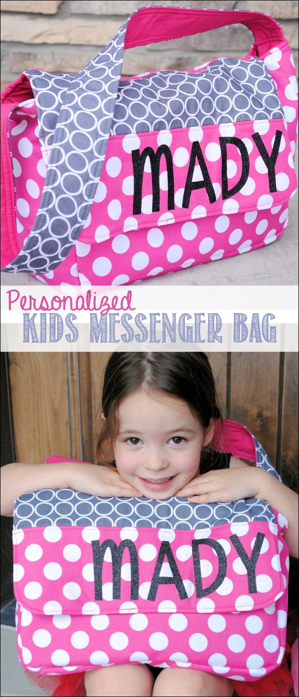 Personalized Kids Messenger Bag Pattern and Tutorial by Crazy Little ...
