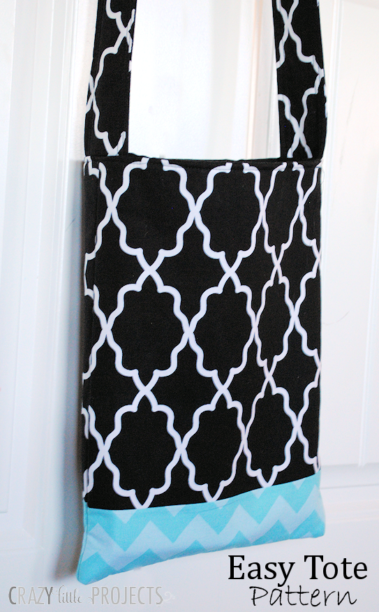 Easy Tote Bag Pattern-Great Beginner's Sewing Project