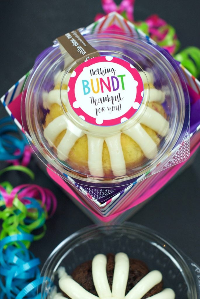 Nothing Bundt Grateful for You! Crazy Little Projects