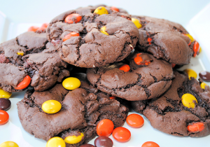 Reese's Pieces Chocolate Cookies Recipe