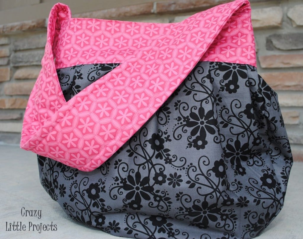 Sling tote free pattern and tutorial