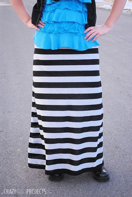 How to Make a Maxi Skirt