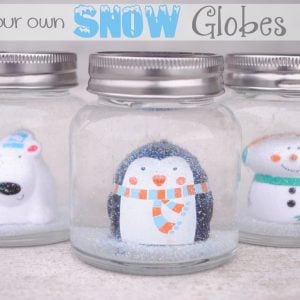 Make your own snow globe
