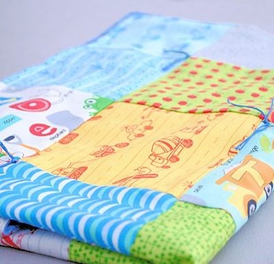 How to make an easy baby quilt