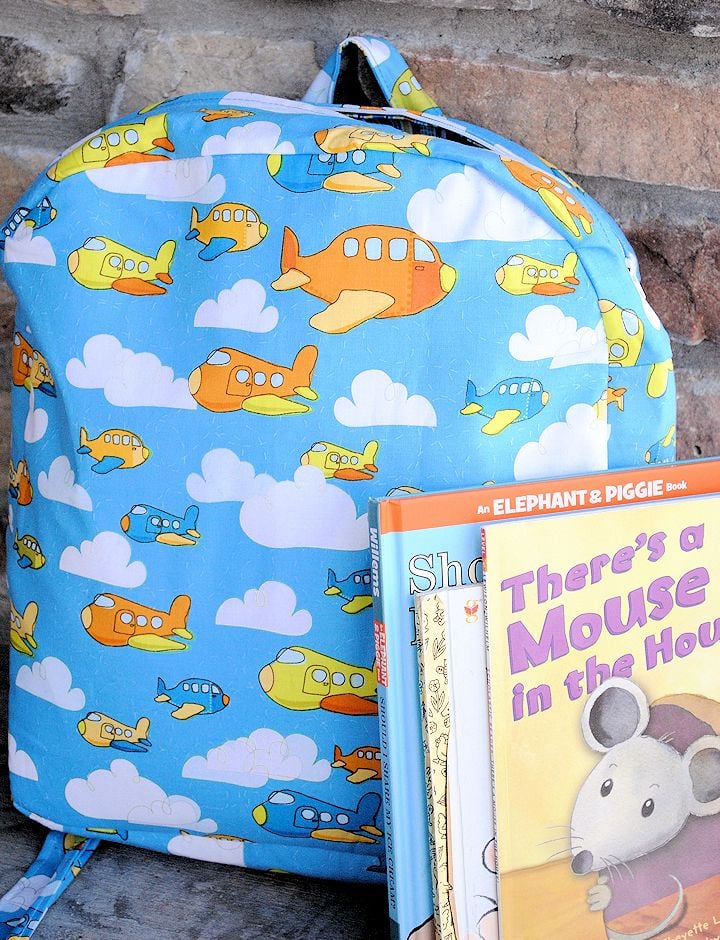 Preschool Backpack Pattern and Tutorial