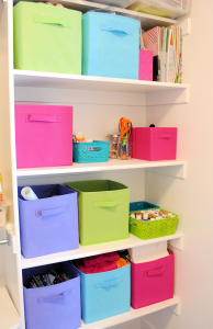 How to Organize your craft Supplies in a small space