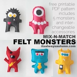 Felt Monsters