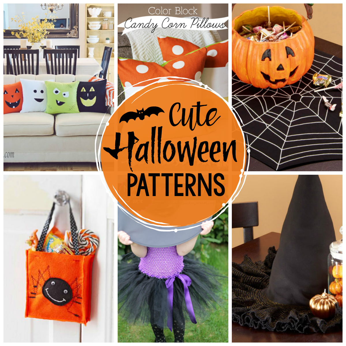 Cute Halloween Patterns to Sew