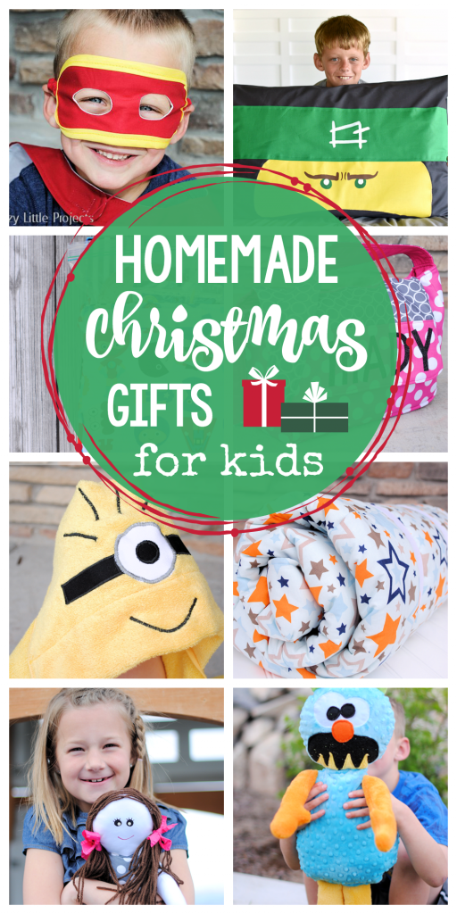 25 Homemade Christmas Gifts for Kids - Crazy Little Projects