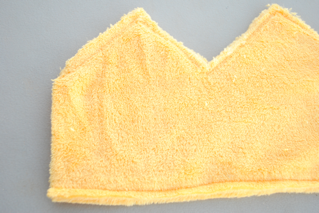 How to make a princess hooded towel
