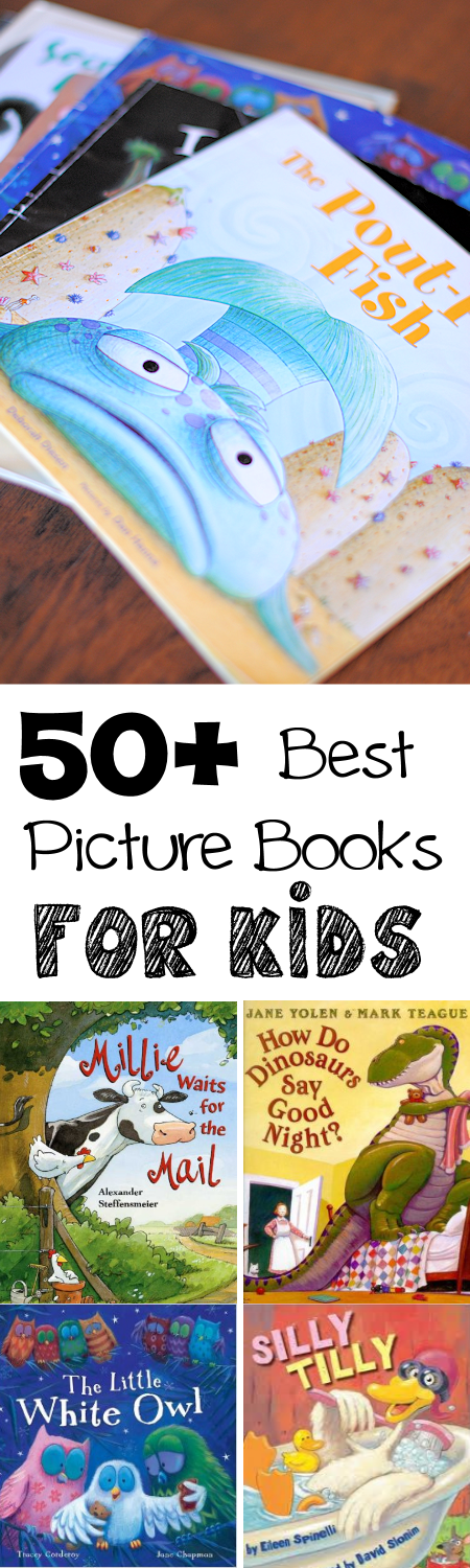 A great big list of stories that you will actually WANT to read to your kids. These are great!
