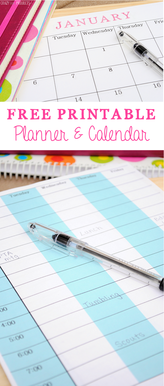 Free Printable Calendar and Planner Pages