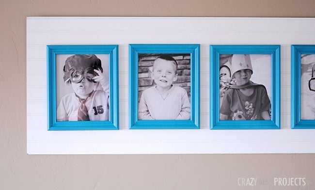 Cute and easy way to decorate with pictures
