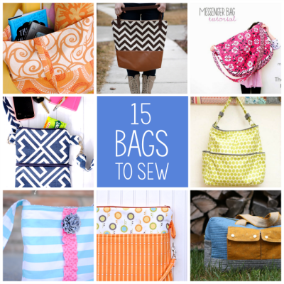 15 Free Bag Patterns to Sew
