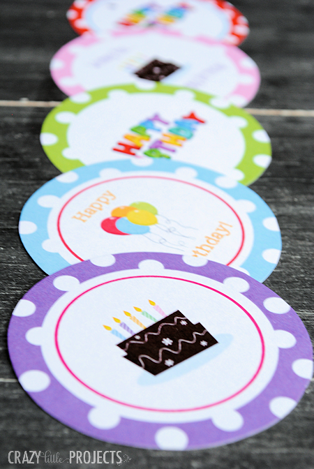 Love these! Free Printable Birthday Gift Tags