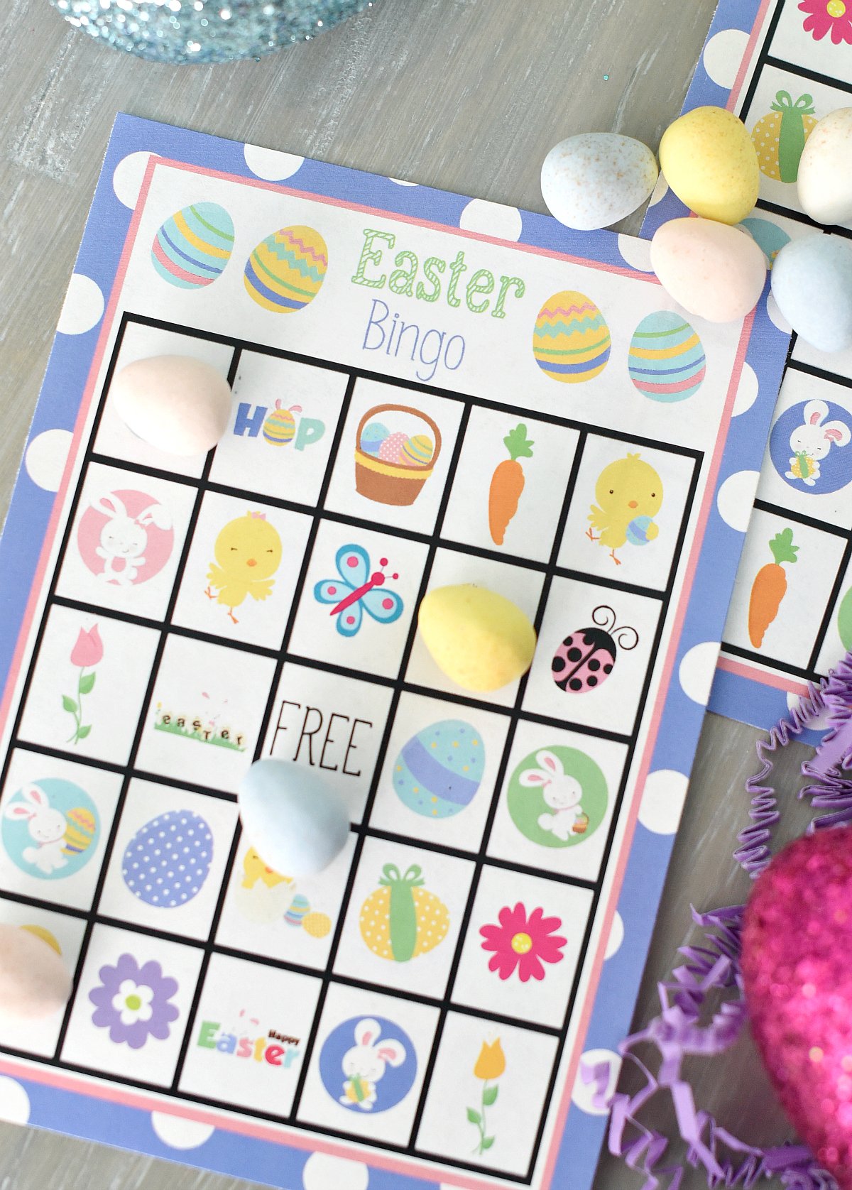 Free Printable Easter Bingo Game Crazy Little Projects