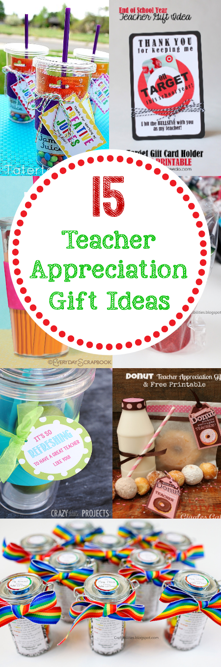 15 Teacher Appreciation Gift Ideas