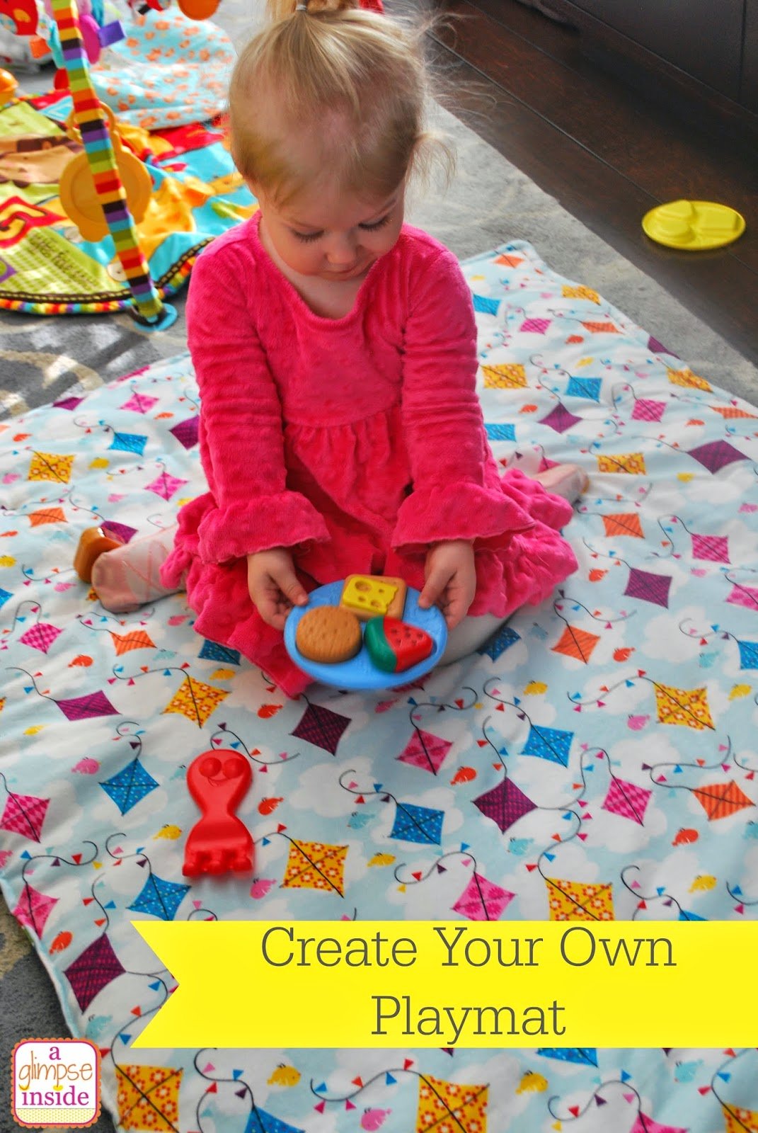Blanket-play mat- labeled