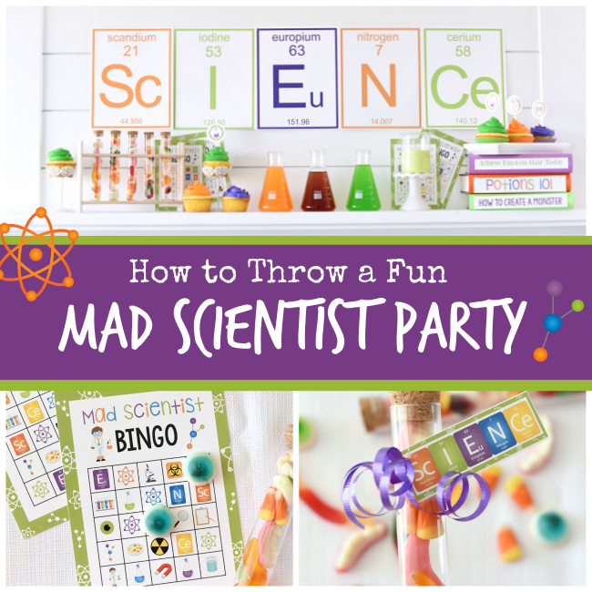 Mad Scientist Birthday Party