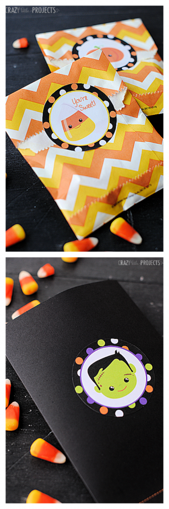 Free Printable Halloween Stickers - Crazy Little Projects