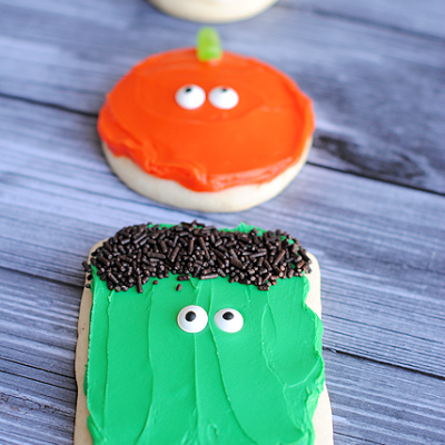 Easy Halloween Sugar Cookies