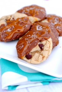Chocolate Chip Salted Caramel Cookies