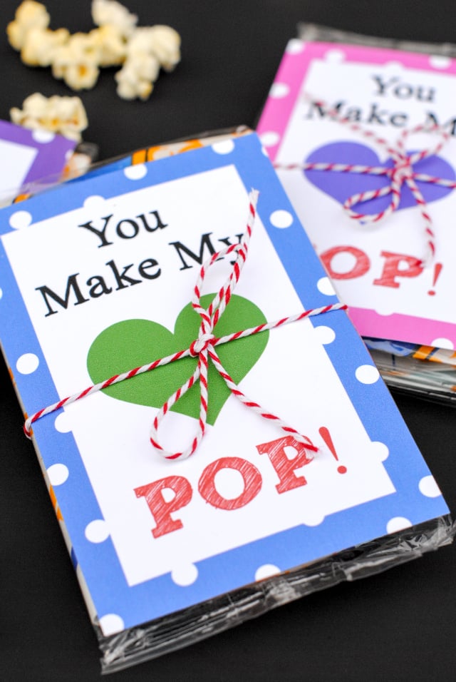 Cute Valentine's Day Idea-You Make My Heart POP!