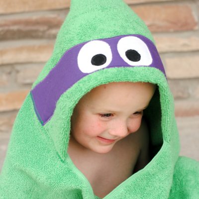 Ninja Turtle Hooded Towel