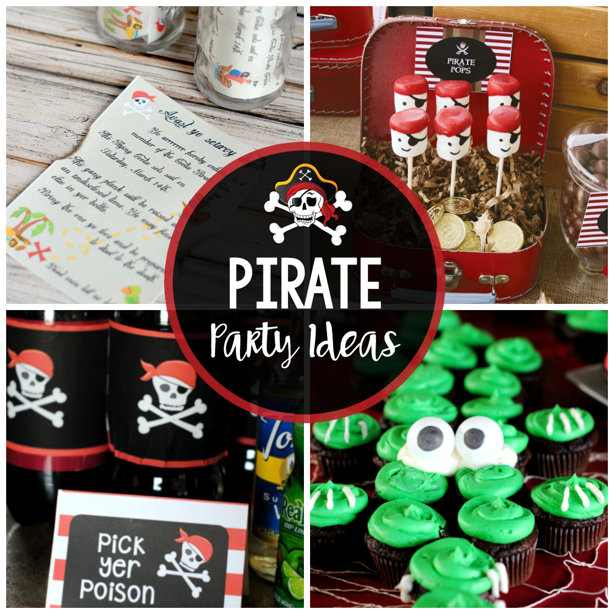 Fun Pirate Party Ideas-Invitations, Decorations, Food, & Games