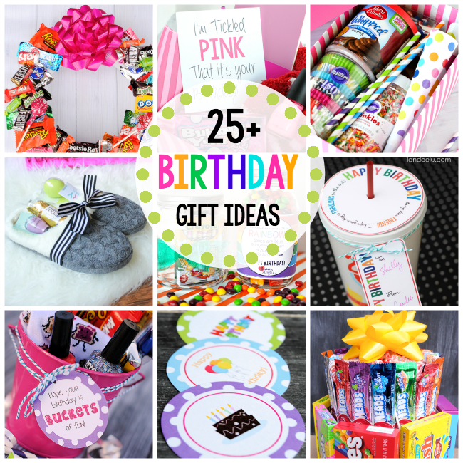 25 Fun Birthday Gifts Ideas for Friends - Crazy Little Projects