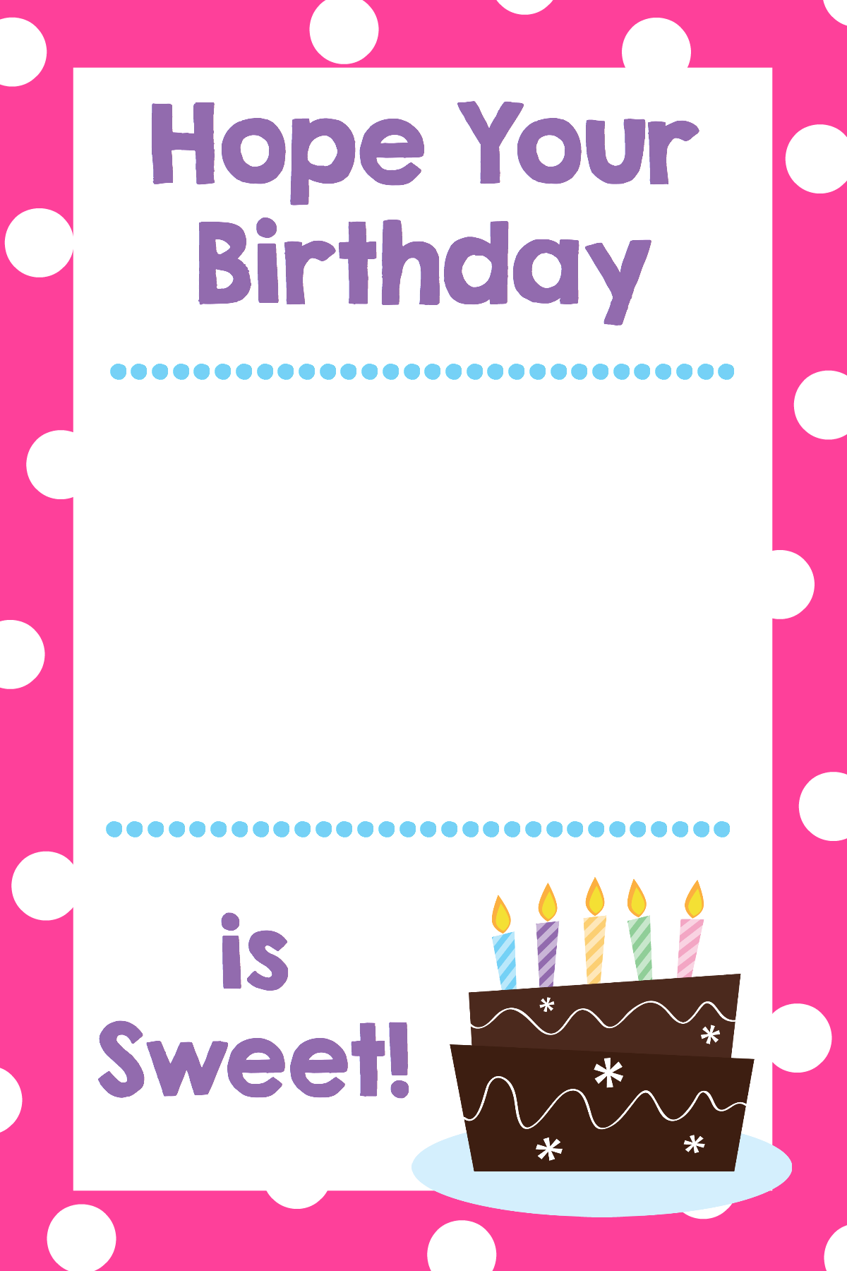 Printable Birthday Gift Card Holders Crazy Little Projects