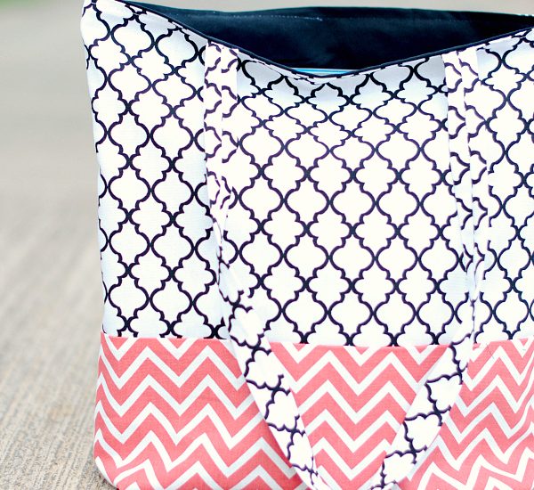 Easy Tote Bag Tutorial