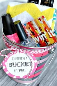 Bucket of Thanks-Cute Way to Say Thank You!