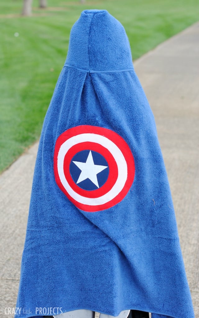 Captain America Hooded Towel Tutorials