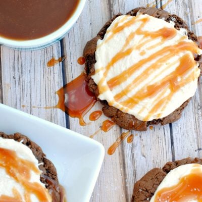 Chocolate Salted Caramel Cookies