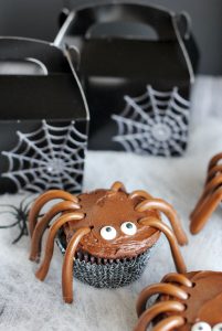 Halloween Spider Cupcakes