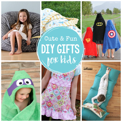DIY Gifts for Kids-Fun handmade gifts to make for kids this year