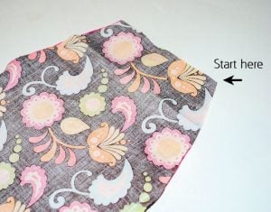 Diaper Clutch Pattern