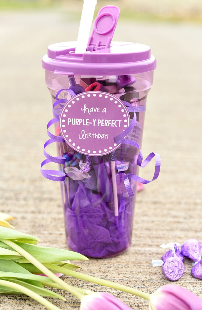 Purple Birthday Gift Idea