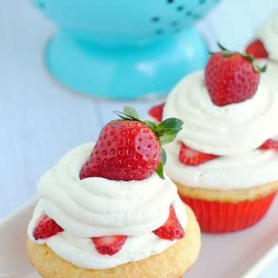 Strawberry Shortcake Cupcakes Recipe