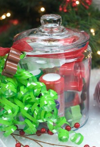 Christmas Cookie Jar Gift Idea - Crazy Little Projects