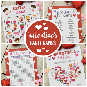 Fun Free Printable Valentine Games